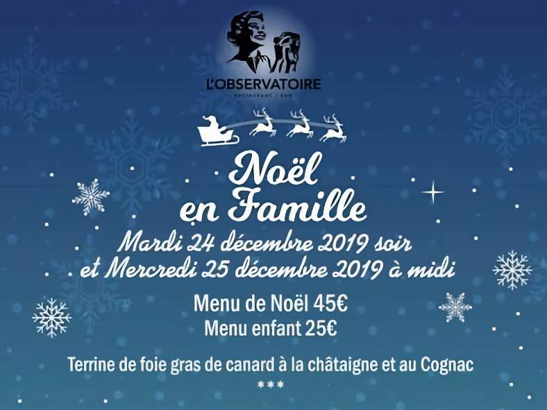 Noël 2019 en famille à l’observatoire