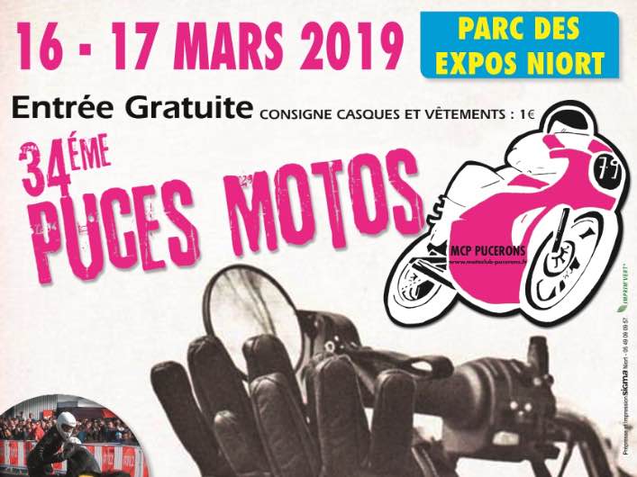 34ième puces moto de Niort – 2019