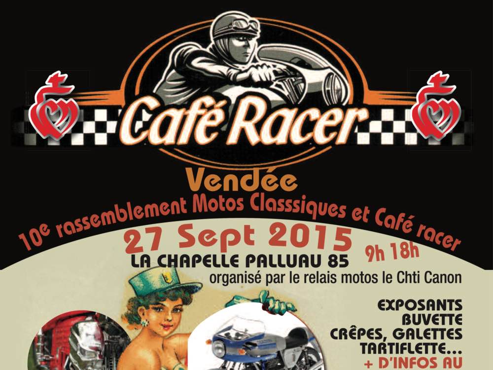 10ième rassemblement Motos classiques et Café Racer